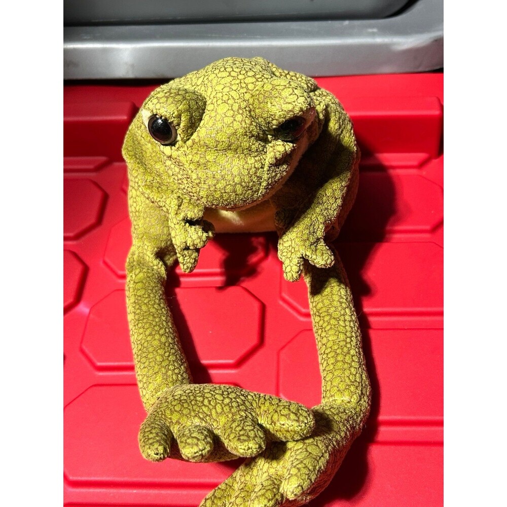 Folkmanis frog puppet